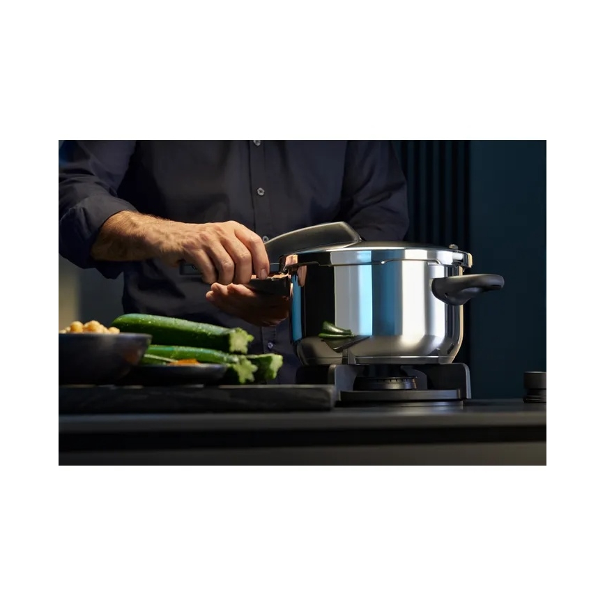 WMF - Set de ollas a presión 6,5 l + 3 l PERFECT acero inoxidable