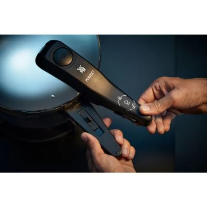 WMF - Set de ollas a presión 6,5 l + 3 l PERFECT acero inoxidable