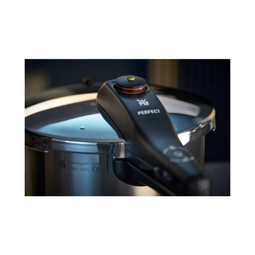 WMF - Set de ollas a presión 6,5 l + 3 l PERFECT acero inoxidable