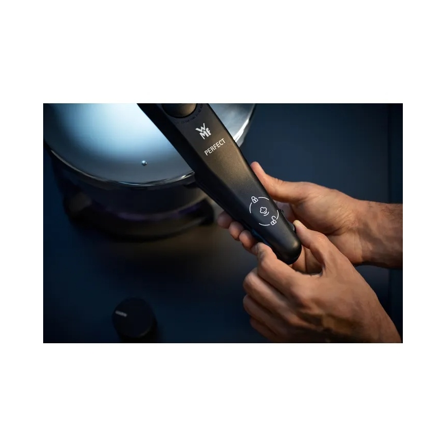 WMF - Set de ollas a presión 6,5 l + 3 l PERFECT acero inoxidable