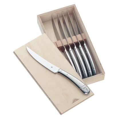 WMF - Set de regalo de 6 cuchillos para filete