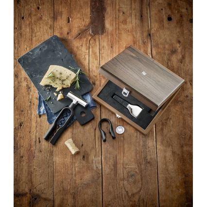 WMF - Set para sumilleres, 3 piezas, nogal