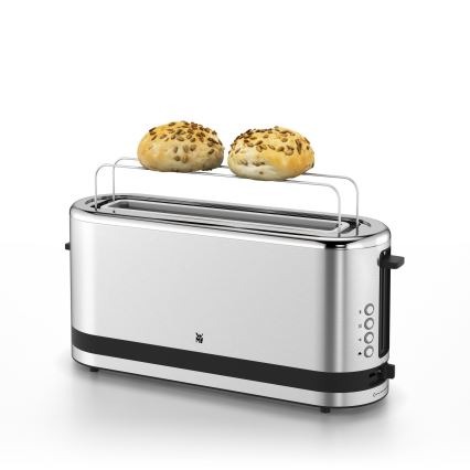 WMF - Tostadora con dos agujeros XXL KITCHENminis 900W/230V acero inoxidable