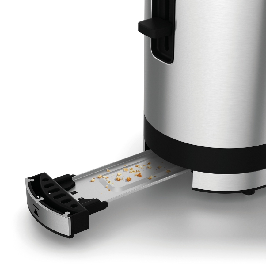 WMF - Tostadora con dos agujeros XXL KITCHENminis 900W/230V acero inoxidable