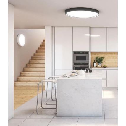 Wofi 12055 - Plafón LED DUBAI LED/27,5W/230V blanco