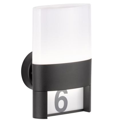Wofi 12227 - Número de casa LED DIEGO LED/10.5W/230V 3000K IP54