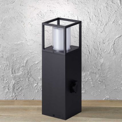 Wofi 12233 - Lámpara LED de exterior con enchufe FILIA LED/8,5W/230V IP54 50 cm SCHUKO
