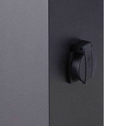 Wofi 12233 - Lámpara LED de exterior con enchufe FILIA LED/8,5W/230V IP54 50 cm SCHUKO