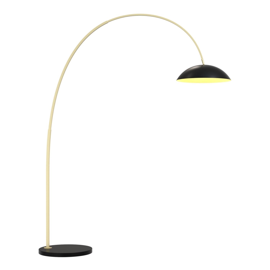 Wofi 3001-104 - Lámpara de pie LED regulable ROSCOFF LED/21W/230V negro/dorado