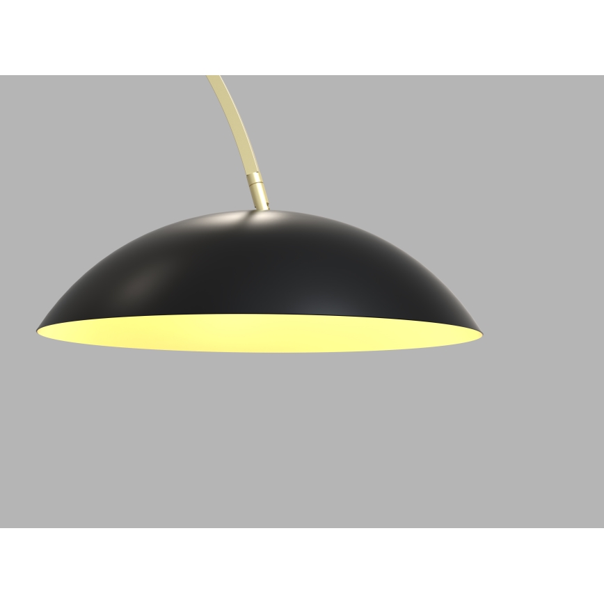 Wofi 3001-104 - Lámpara de pie LED regulable ROSCOFF LED/21W/230V negro/dorado