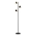 Wofi 3003-304S - Lámpara de pie LED regulable TOULOUSE 3xLED/7W/230V negra/dorada