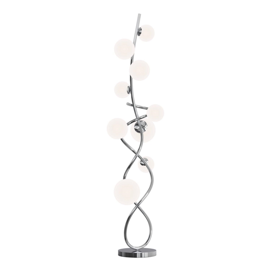 Wofi 3014-907 - Lámpara LED de pie NANCY 9xG9/3,5W/230V cromo brillante