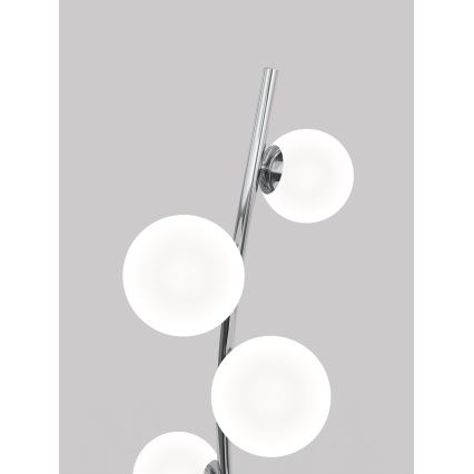 Wofi 3014-907 - Lámpara LED de pie NANCY 9xG9/3,5W/230V cromo brillante