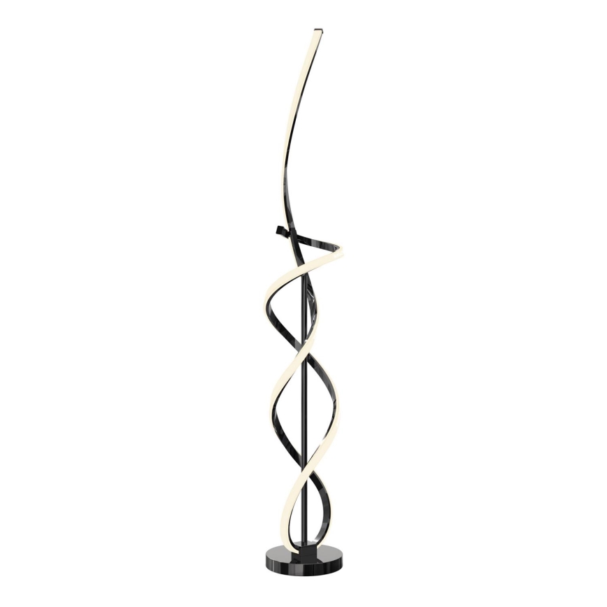 Wofi 3134-105 - Lámpara de pie LED regulable INDIGO LED/31W/230V cromo negro