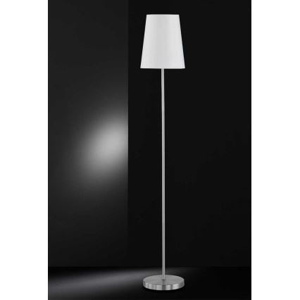 Wofi 3329.01.06.6000 - Lámpara de pie FYNN 1xE27/60W/230V blanco