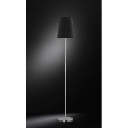 Wofi 3329.01.10.6000 - Lámpara de pie FYNN 1xE27/60W/230V negro