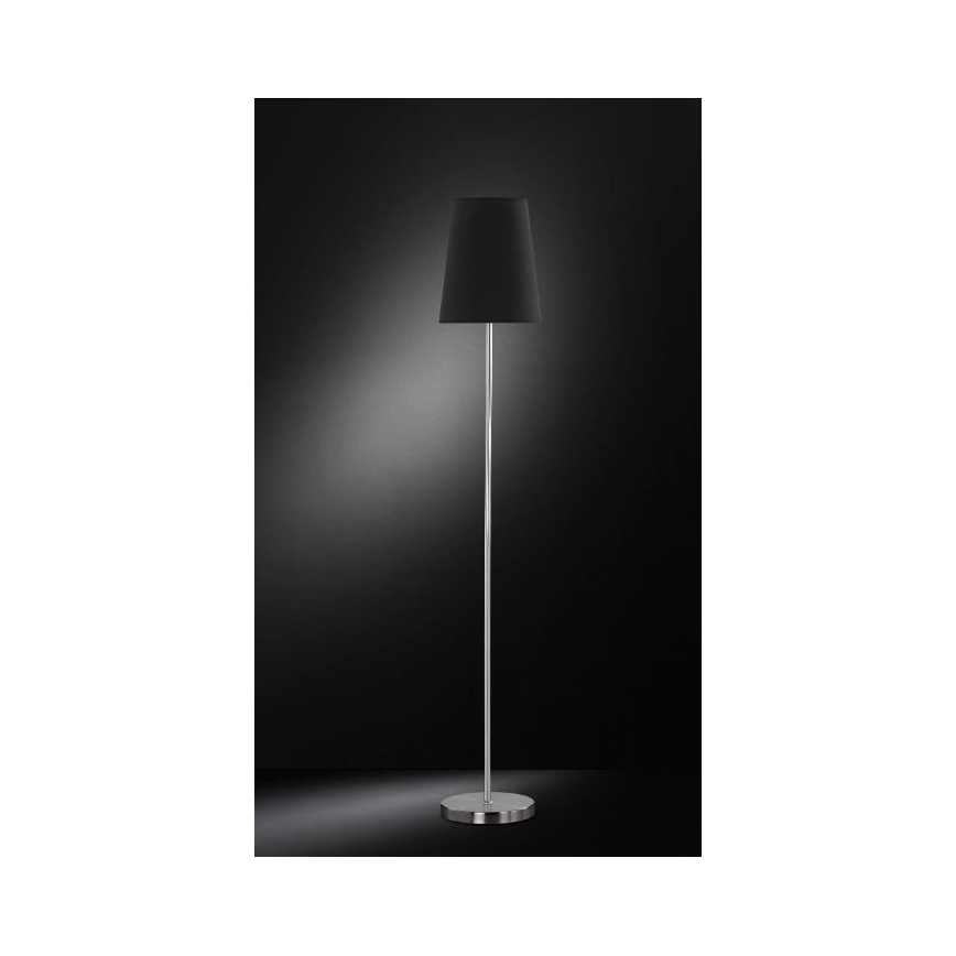Wofi 3329.01.10.6000 - Lámpara de pie FYNN 1xE27/60W/230V negro