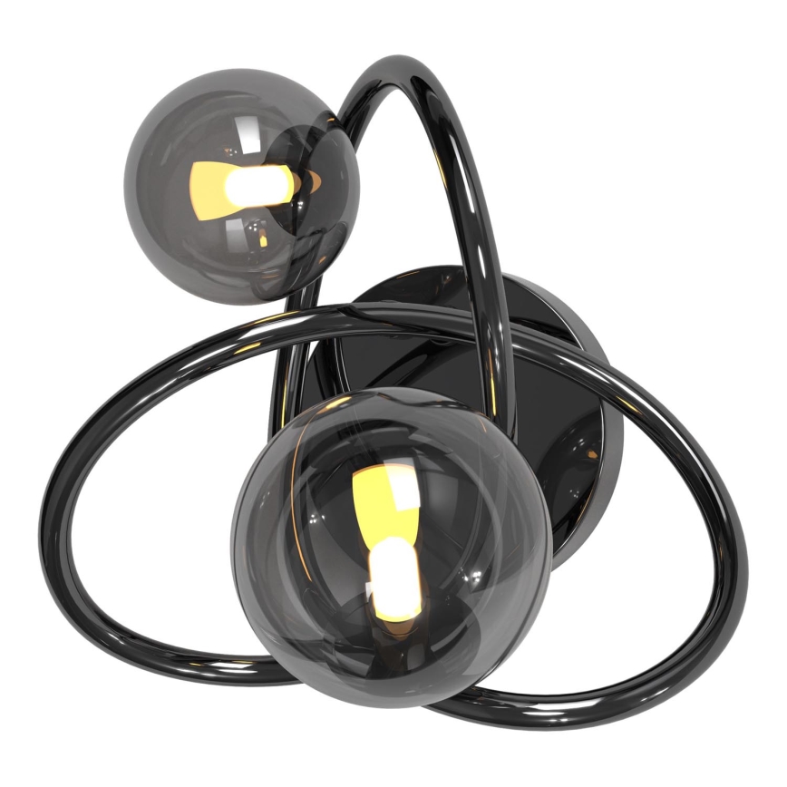 Wofi 4014-205 - Aplique LED NANCY 2xG9/3,5W/230V negro/cromo brillante