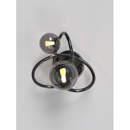 Wofi 4014-205 - Aplique LED NANCY 2xG9/3,5W/230V negro/cromo brillante