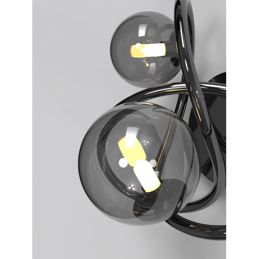 Wofi 4014-205 - Aplique LED NANCY 2xG9/3,5W/230V negro/cromo brillante