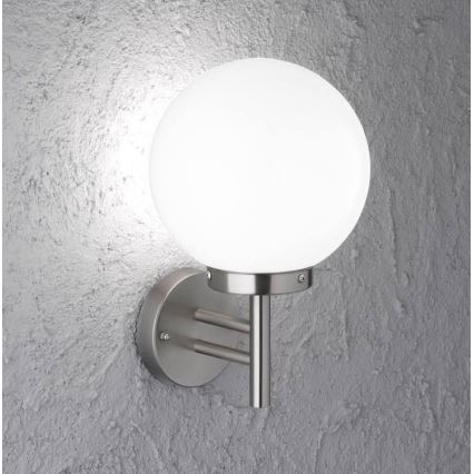 Wofi 4033.01.97.7000 - Aplique de exterior REMO 1xE27/60W/230V IP44