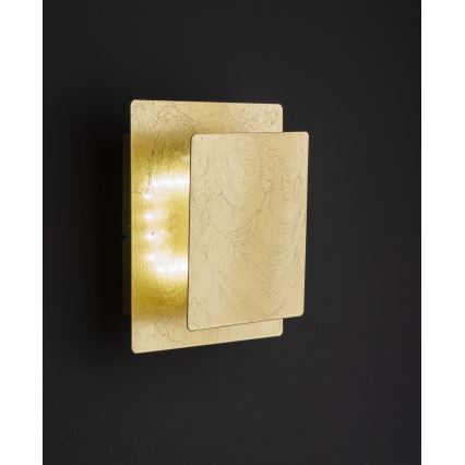 Wofi 4048-101Q - Aplique LED BAYONNE LED/6,5W/230V dorado