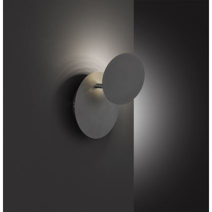 Wofi 4048-102R - Aplique LED BAYONNE LED/6,5W/230V antracita