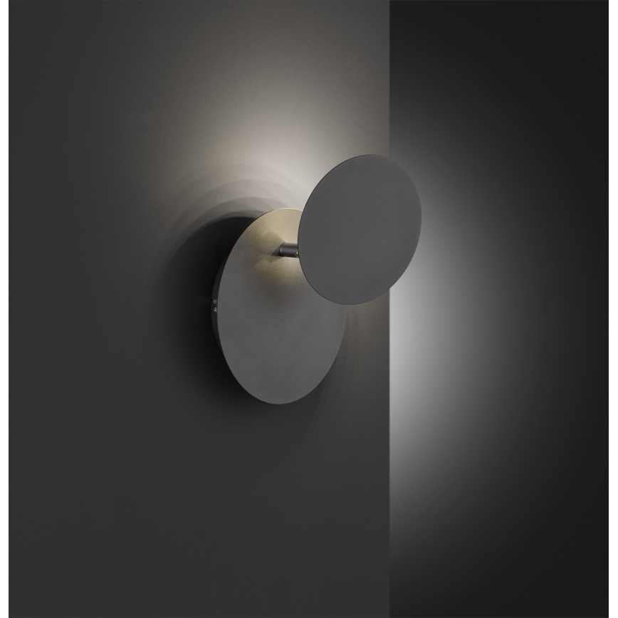 Wofi 4048-102R - Aplique LED BAYONNE LED/6,5W/230V antracita