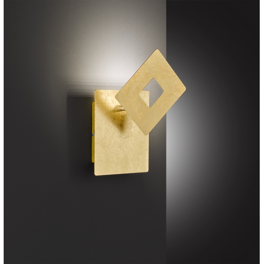 Wofi 4048-201Q - Aplique LED BAYONNE LED/6,5W/230V dorado