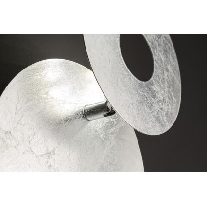 Wofi 4048-203R - Aplique LED BAYONNE LED/6,5W/230V plata