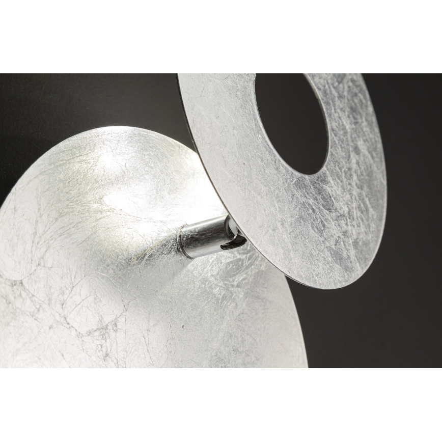 Wofi 4048-203R - Aplique LED BAYONNE LED/6,5W/230V plata