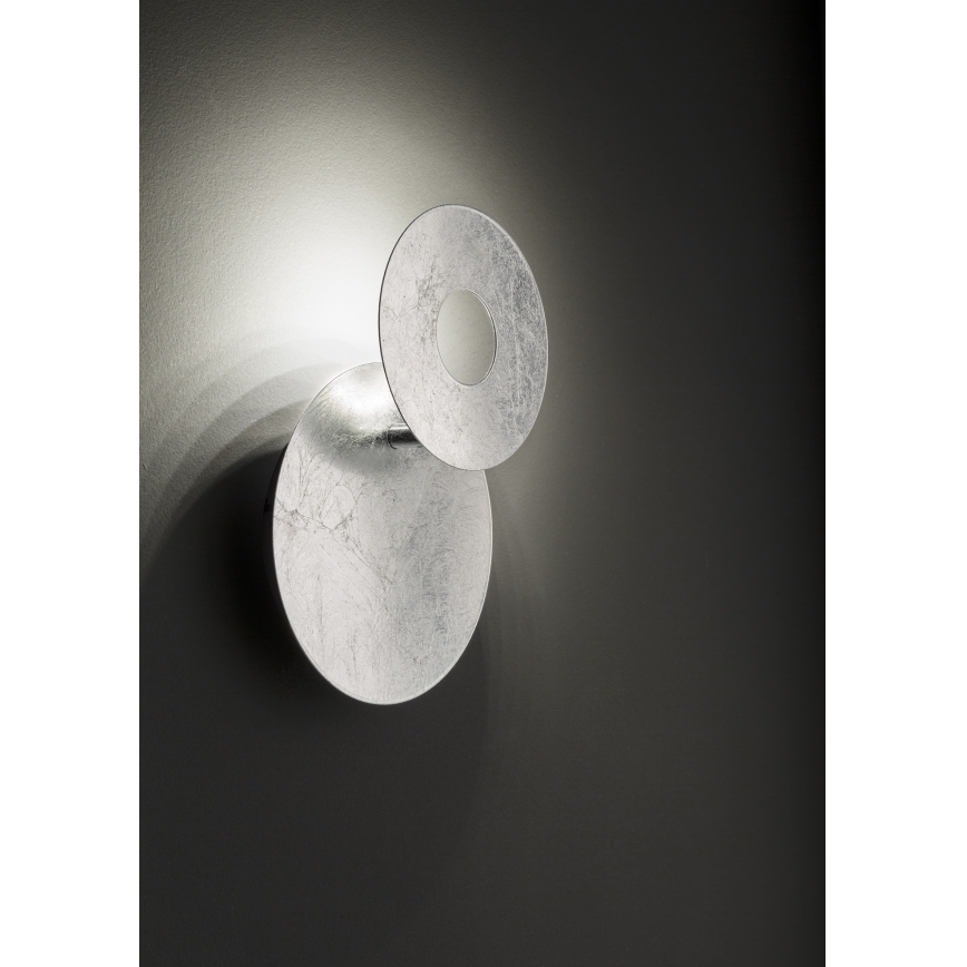 Wofi 4048-203R - Aplique LED BAYONNE LED/6,5W/230V plata