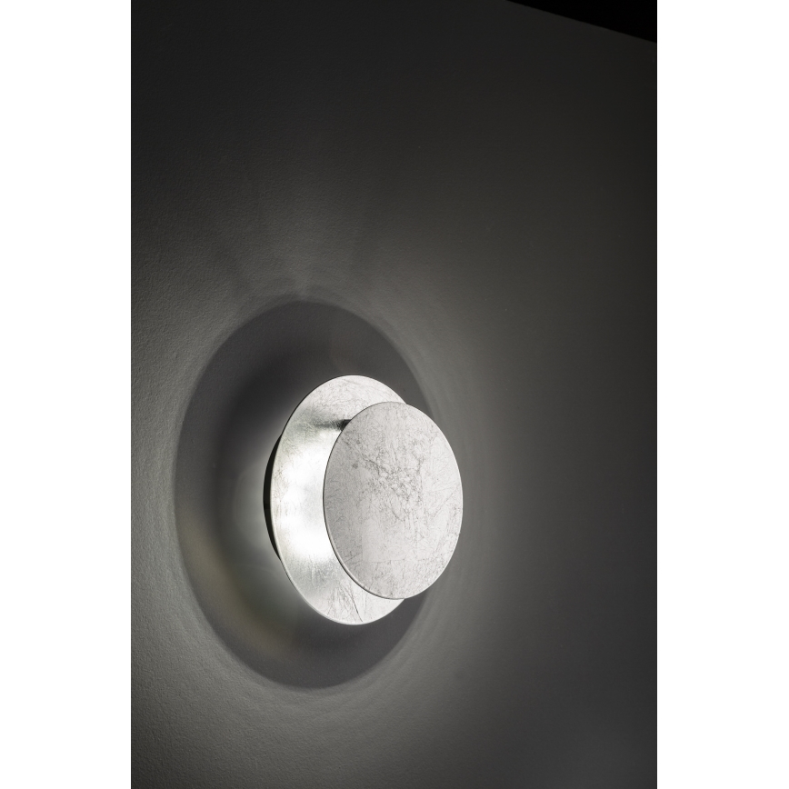 Wofi 4048-303R - Aplique LED BAYONNE LED/6,5W/230V plata