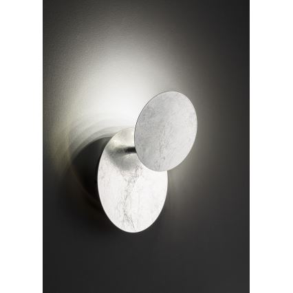 Wofi 4048-303R - Aplique LED BAYONNE LED/6,5W/230V plata
