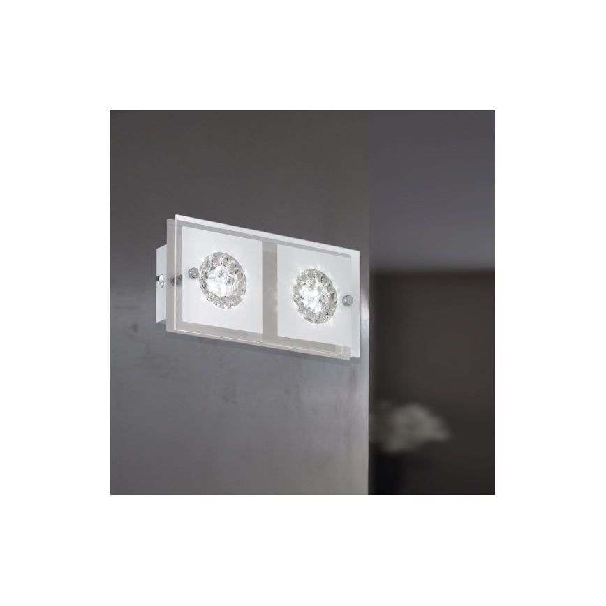 Wofi 4272.02.01.0000 - Aplique LED REIMS 2xLED/4W/230V