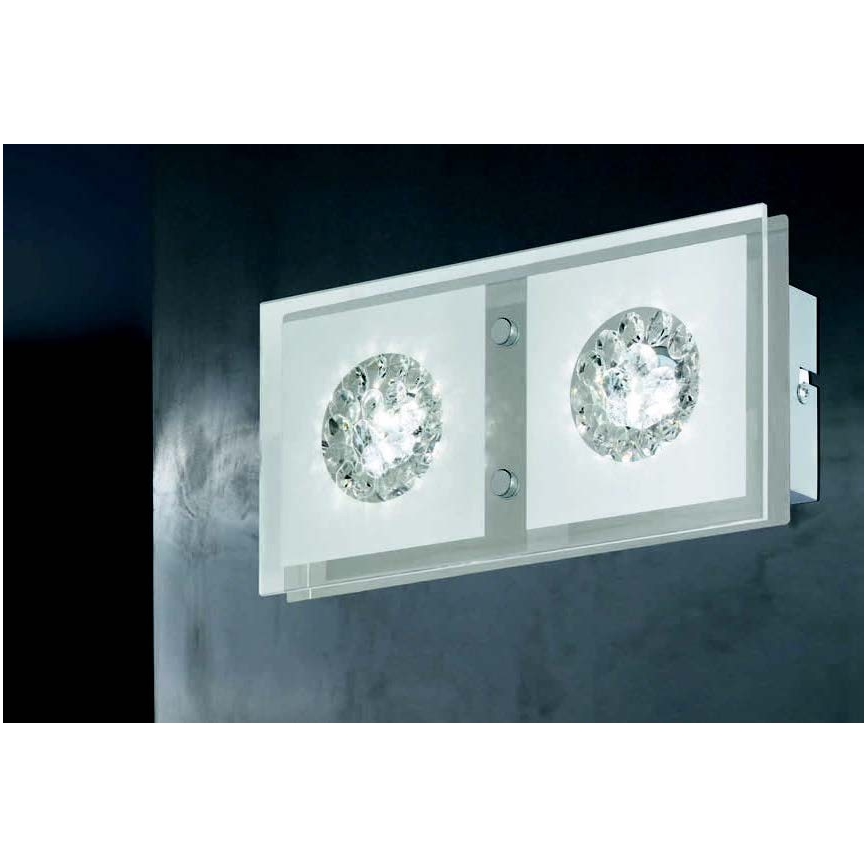 Wofi 4272.02.01.0000 - Aplique LED REIMS 2xLED/4W/230V