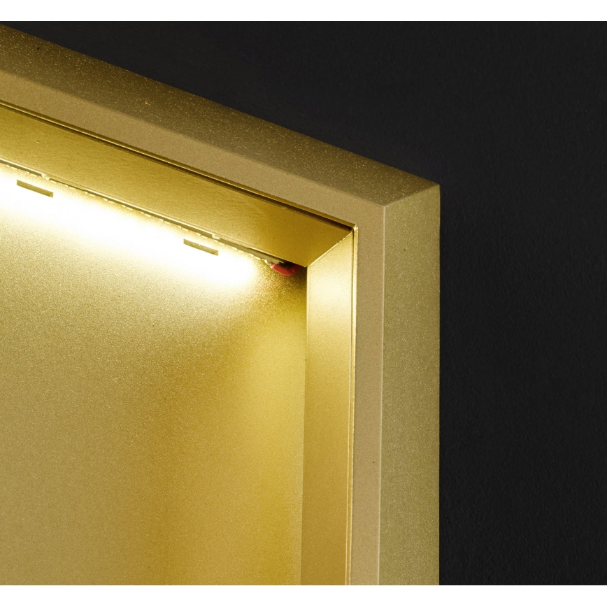 Wofi 4416.01.15.8000 - Aplique LED QUEBEC LED/5,5W/230V 3000K dorado