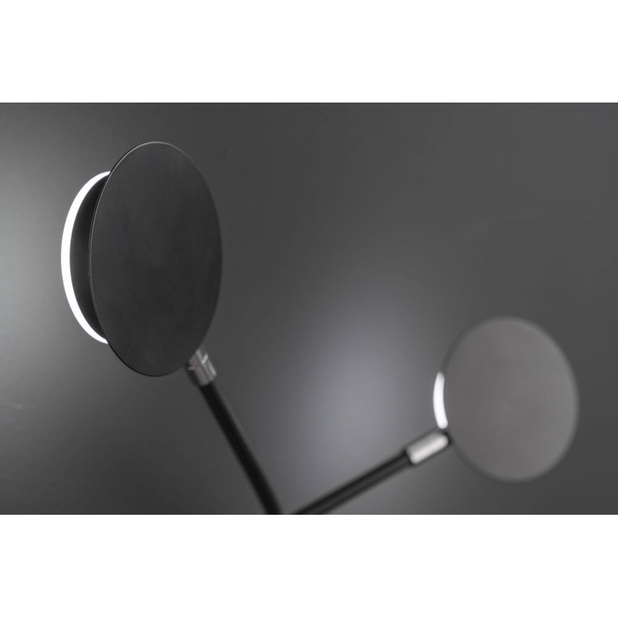 Wofi 446604109000 - Aplique LED BELIZE 4xLED/5W/230V 3000K negro