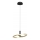 Wofi 6016-104L - LED lámpara colgante regulable suspendida por cable BREST LED/19W/230V Ø 42 cm negro/dorado
