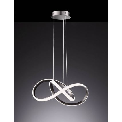 Wofi 6134.01.88.9000 - Lámpara de araña LED regulable sobre cable INDIGO LED/44W/230V