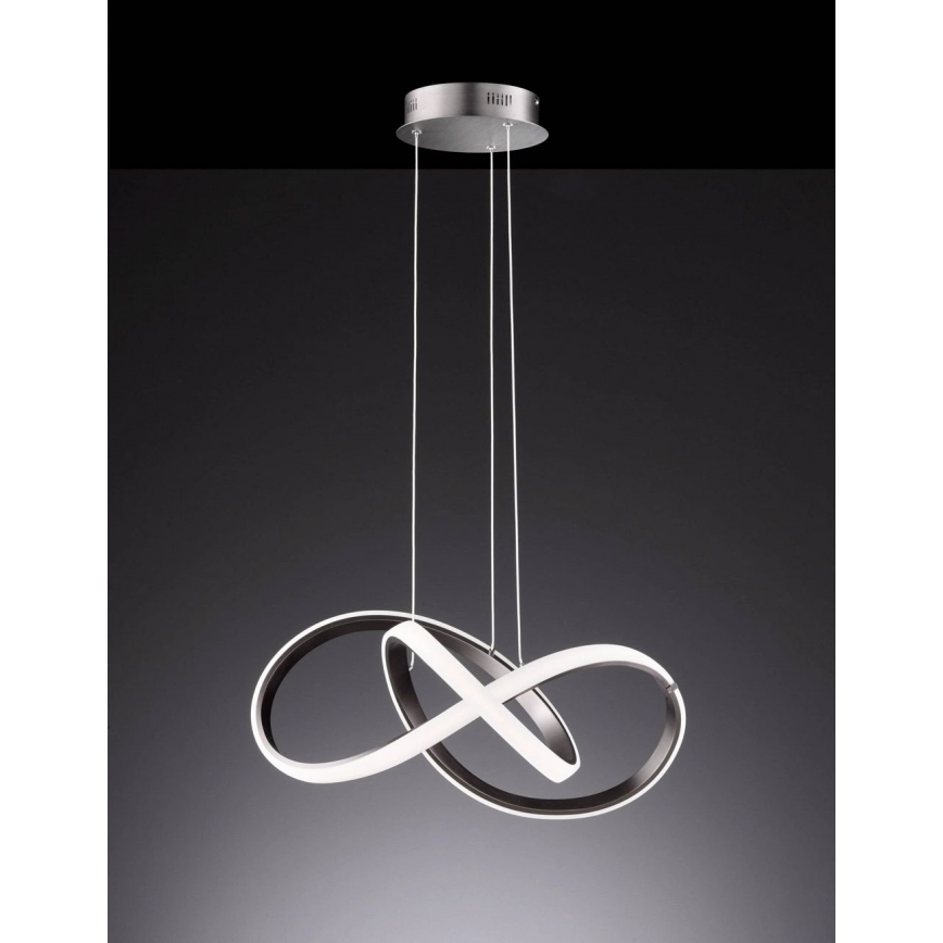 Wofi 6134.01.88.9000 - Lámpara de araña LED regulable sobre cable INDIGO LED/44W/230V