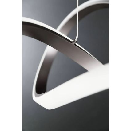 Wofi 6134.01.88.9000 - Lámpara de araña LED regulable sobre cable INDIGO LED/44W/230V