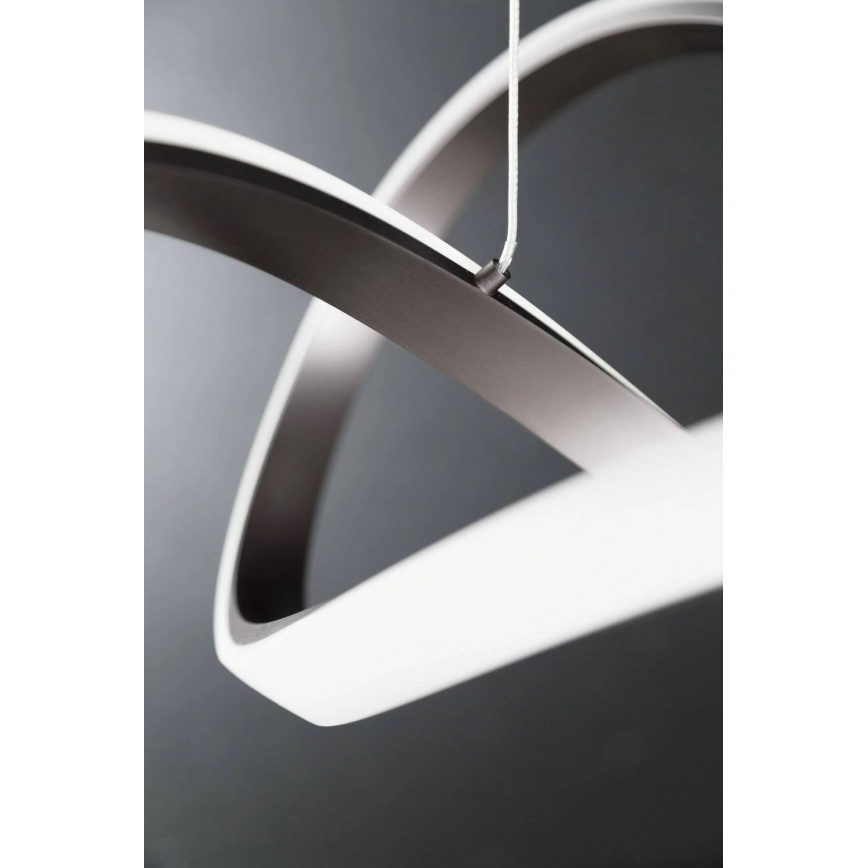 Wofi 6134.01.88.9000 - Lámpara de araña LED regulable sobre cable INDIGO LED/44W/230V