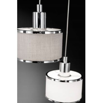 Wofi 619903019000 - Lámpara colgante CIARA 3xE14/28W/230V