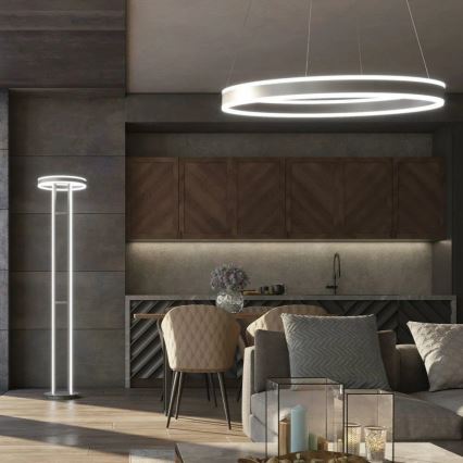 Wofi 6226.02.88.9000 - Lámpara de araña LED regulable sobre cable KEMI LED/83W/230V + mando a distancia