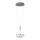 Wofi 6263.02.54.6250 - Lámpara de araña LED regulable JETTE LED/10W/230V + LED/1W