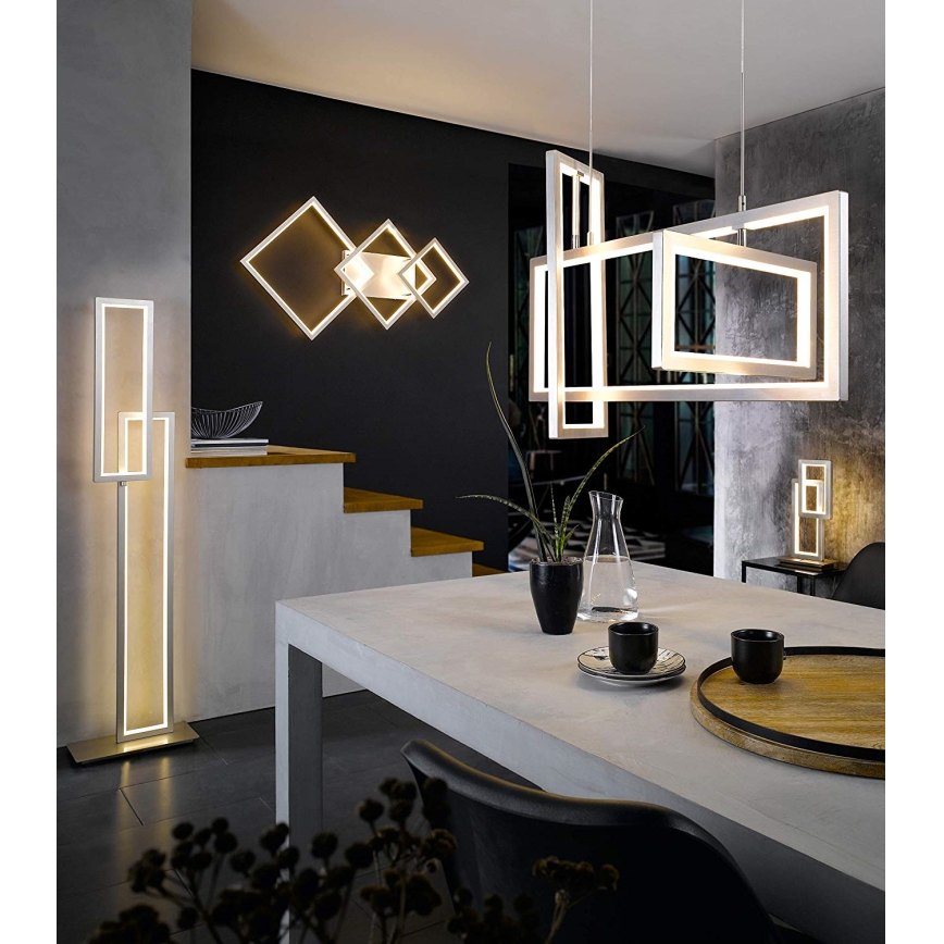 Wofi 6531.03.64.8000 - Lámpara de araña LED regulable VISO LED/87W/230V