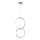Wofi 6989.02.01.0500 - Lámpara LED colgante CLICK LED/9W/230V 4000K