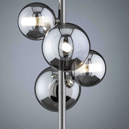Wofi 8014.04.24.9000 - Lámpara de mesa LED VILLA 4xG9/3W/230V negra