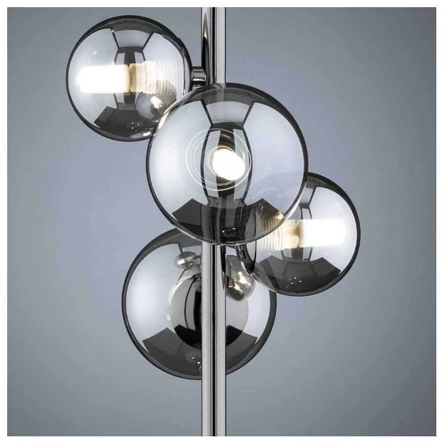 Wofi 8014.04.24.9000 - Lámpara de mesa LED VILLA 4xG9/3W/230V negra